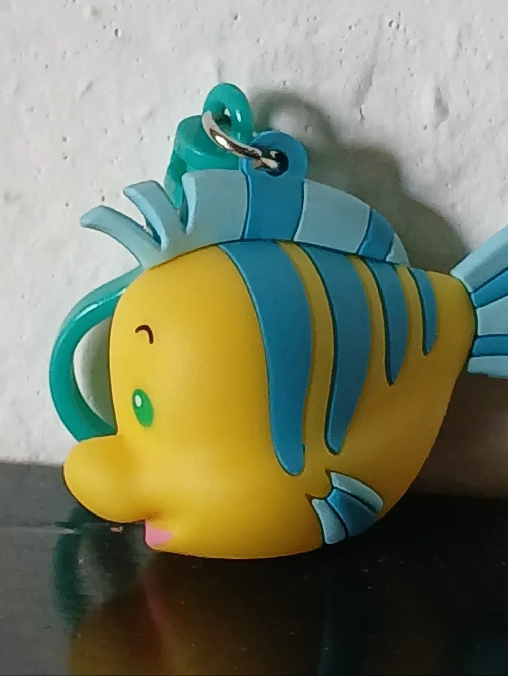 The Little Mermaid Flounder 3D Bag Clip